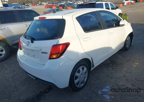 2016 Toyota Yaris L из США, поврежденный, VIN VNKKTUD35GA063750